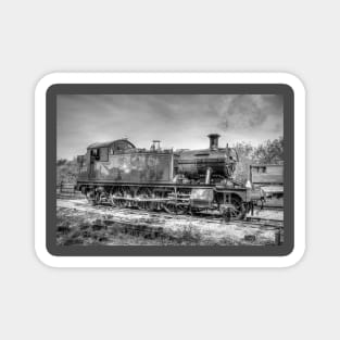 Great Western Prairie - Black and White Magnet