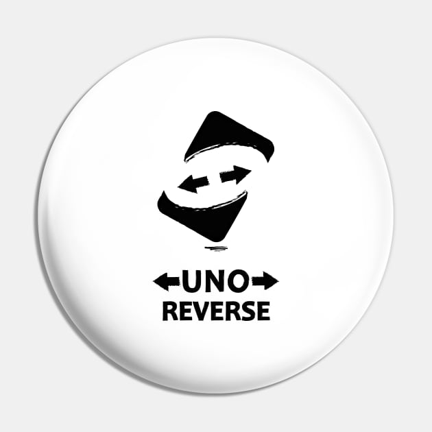 uno reverse, uno out, card games - Uno Reverse - Pin