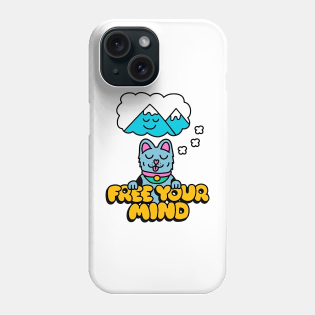 Free Your Mind Phone Case by SEXY RECORDS