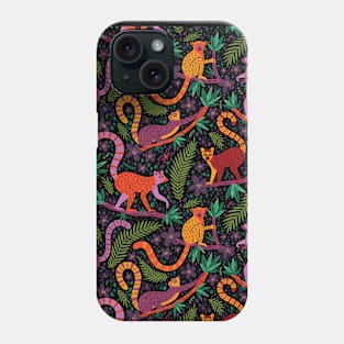 Lemur Pattern Phone Case