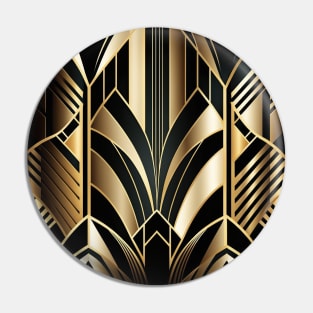 Black and Gold Pin