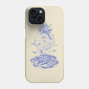 Musicality of Nature Illustrations Artwork Phone Case