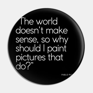 Pablo picasso artful quote Pin