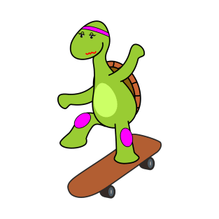 skater turtle T-Shirt