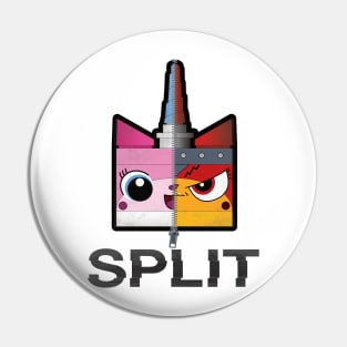 Lego Movie 2 - Unikitty and Ultrakatty Split Personality Pin