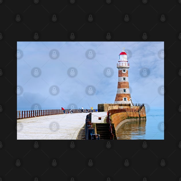 Roker Pier and Lighthouse, Sunderland, North East England by MartynUK