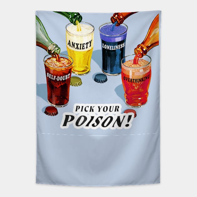 Poison Tapestry by Winn Prints