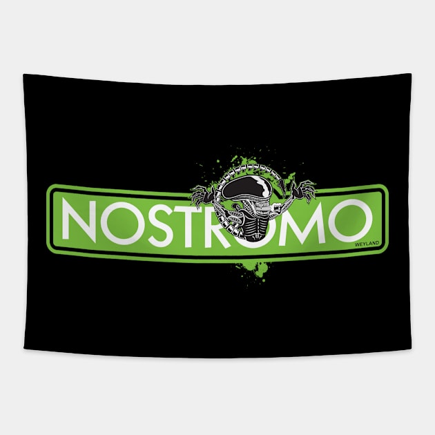 Nostromopoly Tapestry by wolfkrusemark