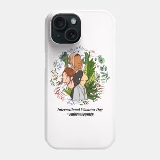 embrace equity international women's day 2023 Phone Case