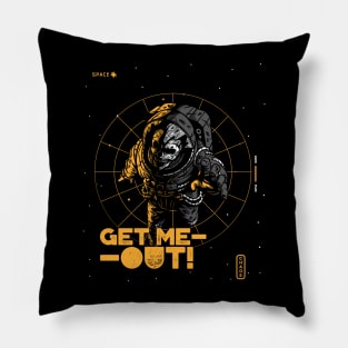 Skull Astronaut Pillow