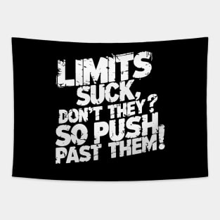 Limits suck, don't they? So push past them! Tapestry