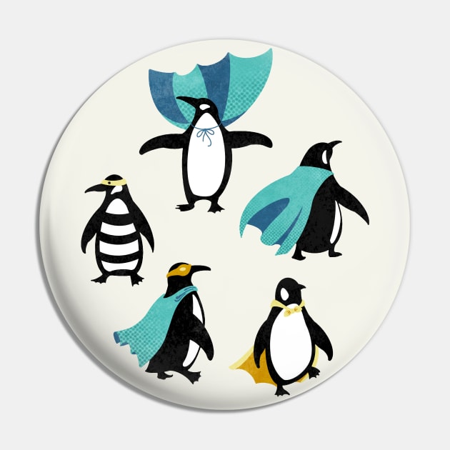 Penguin Power Pin by PerrinLeFeuvre