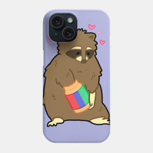 Peanut Butter Raccoon Phone Case