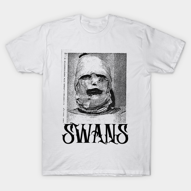 SWANS //// Retro Aesthetic Punk Design - Swans - T-Shirt