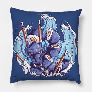 Sushi Dragon Pillow