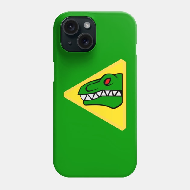 Kyoryu Green Raptor Phone Case by Javier Casillas