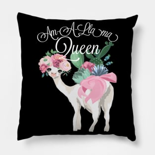 Am-A-Llama Queen - Llama Pillow