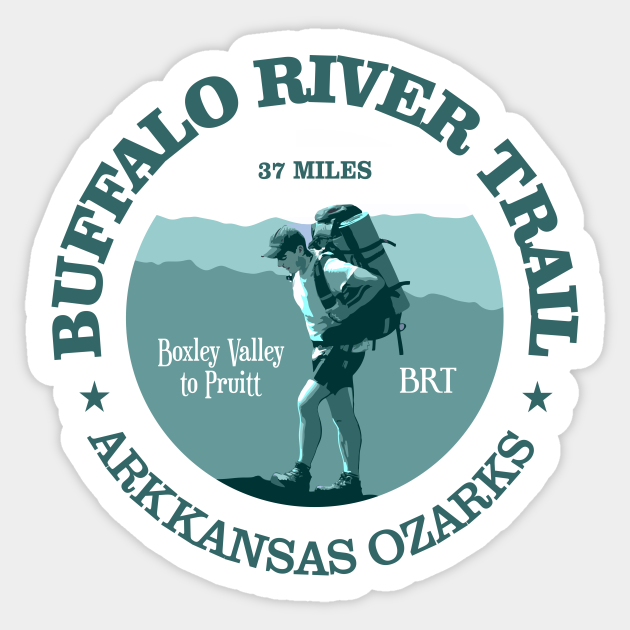 Buffalo River Trail (T) - Buffalo River Trail - Sticker