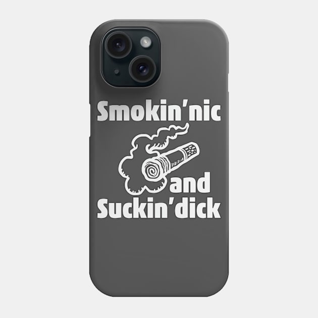 cigarette smoking funny Joke Meme Phone Case by Mellowdellow