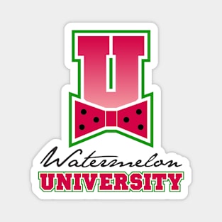 Watermelon University logo stack Magnet