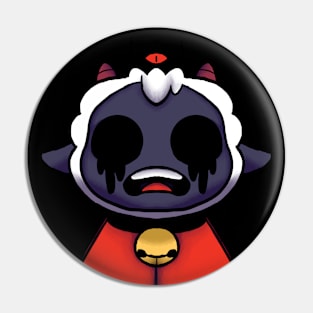 Lamb but spoopy Pin