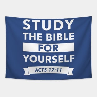 Study The Bible For Yourself Tapestry