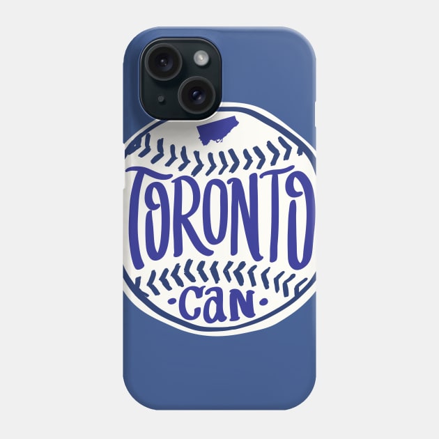 Toronto Canada Hand Drawn Script Design Phone Case by goodwordsco