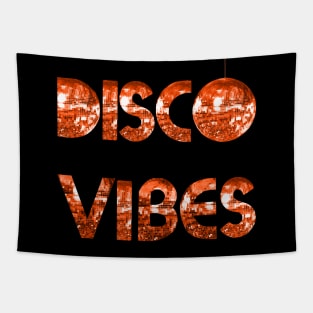 Orange Disco Vibes Tapestry