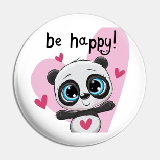 Cute Cartoon Panda Pin