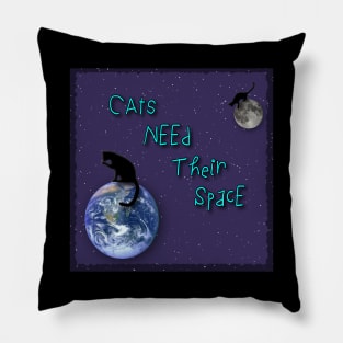 Cats need their space Pillow