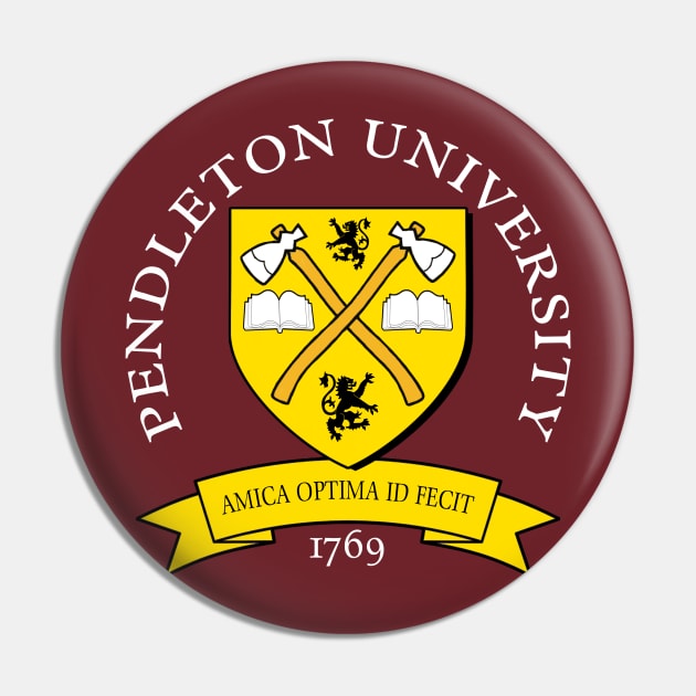 Pendleton University Pin by Wolfmans Got Nards