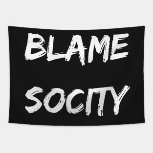 Blame Socity Tapestry