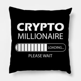 Crypto Trader - Crypto Millionaire Loading Pillow