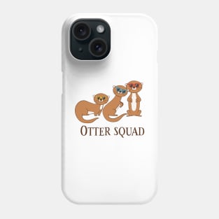 Otter Squad, Funny Cute Otter Squad Phone Case