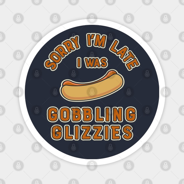 Glizzy Hot Dog Meme Design Magnet for Sale by lmzgraphics