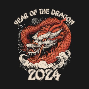 Chinese New Year Tshirt Gift, Dragon Shirt, 2024 New Year, Year of the Dragon, Lunar New Year, CNY 2024, Vietnamese New Year, Tet 2024 T-Shirt