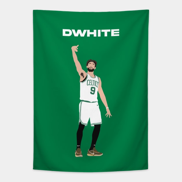 DWHITE Tapestry by origin illustrations