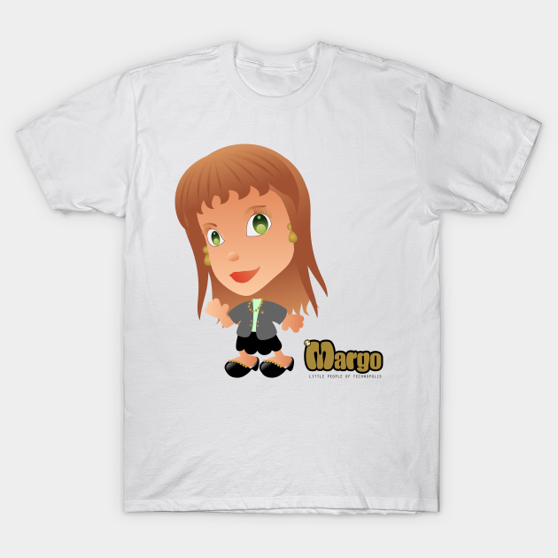 Discover "Margo" - Little People of Technopolis - Cartoon - T-Shirt