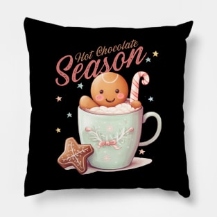 Hot Chocolate Season Pillow