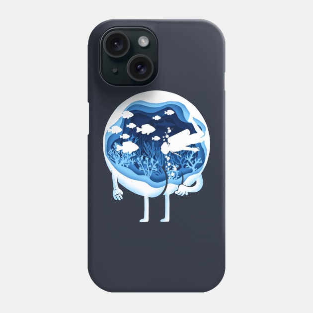 Bottom of The Sea Phone Case by kookylove