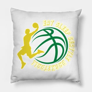 Eat Sleep Seattle Basketball Pillow