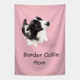 Border Collie Mom Tapestry