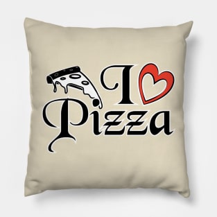 I love Pizza - Food Quotes Pillow