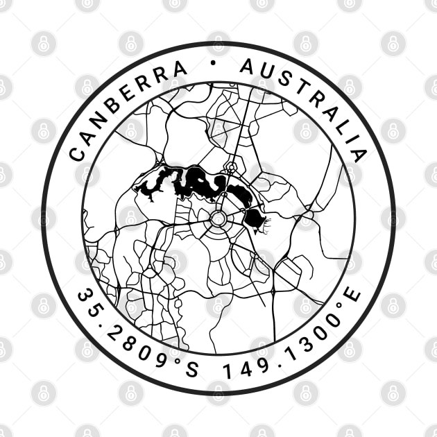 Canberra Map by Ryan-Cox