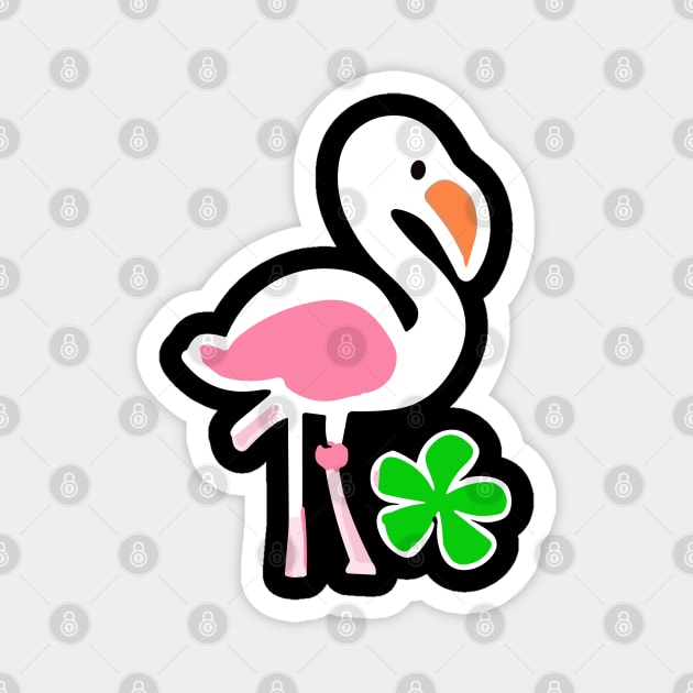 on St. Patrick’s Day bird bag Magnet by Martin Young