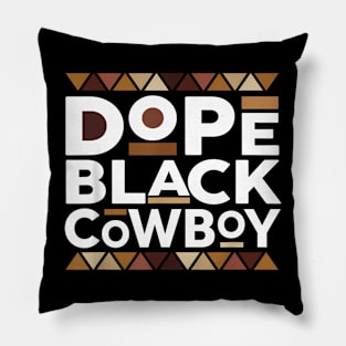 Black African Black History Juneteenth Pillow