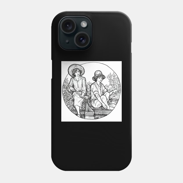 Tom Sawyer and Huck Phone Case by ComicsFactory