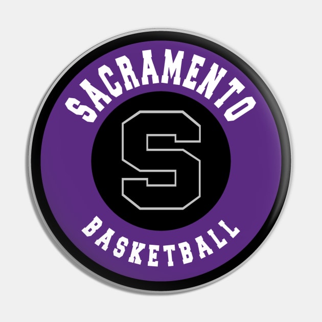 Sacramento basketball Pin by BVHstudio