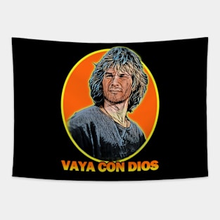 Ride the Waves in Style: Vaya Con Dios with Our Point Break Inspired T-Shirt Tapestry