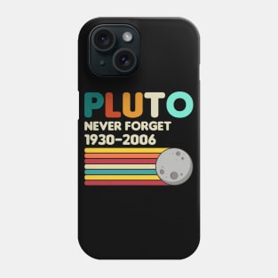 Pluto Never Forget - Retro Vintage Phone Case